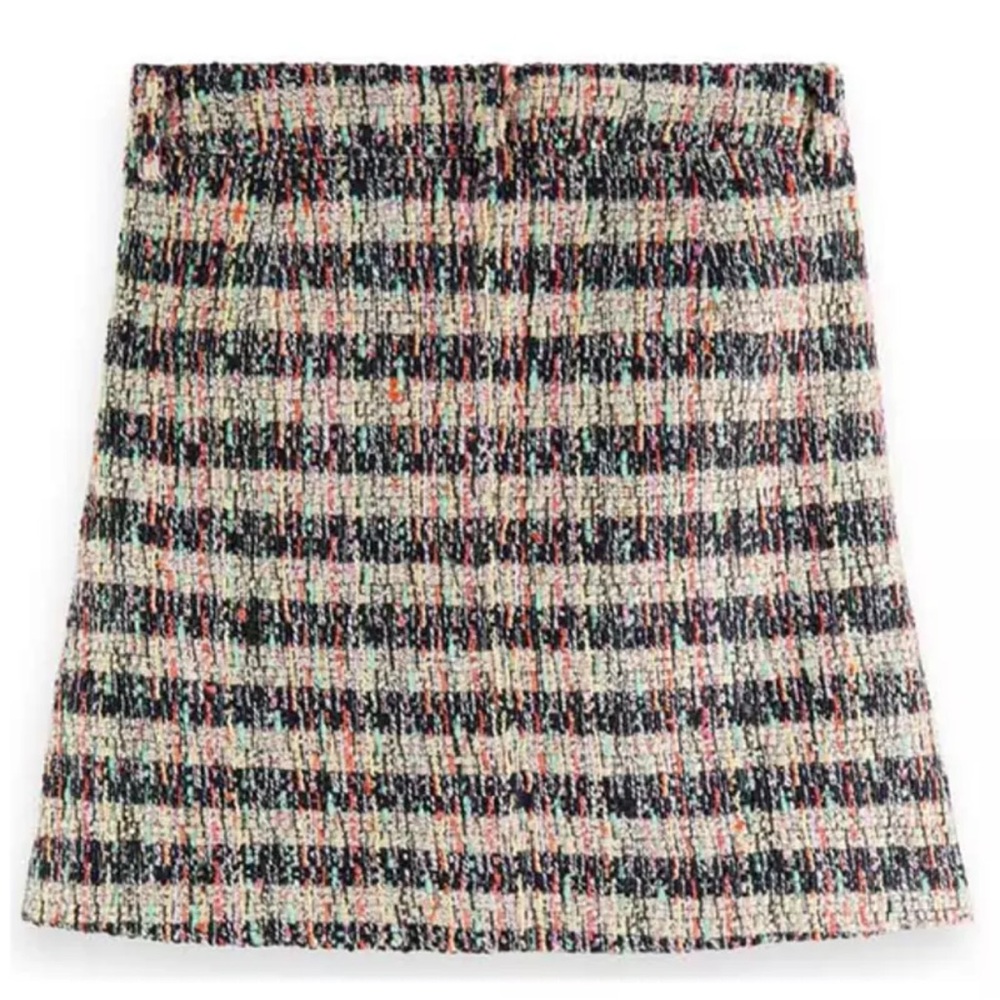 Scotch & Soda Multicolor Tweed Mini Skirt - Picture 5 of 12
